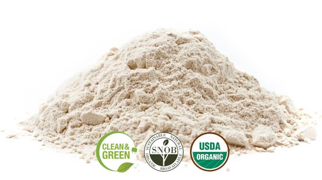 maitake mushroom powder finely ground labeled