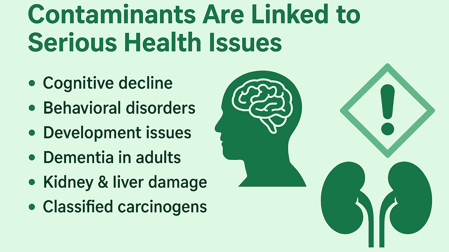 contaminants health issues